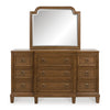 Jorlaina Dresser and Mirror