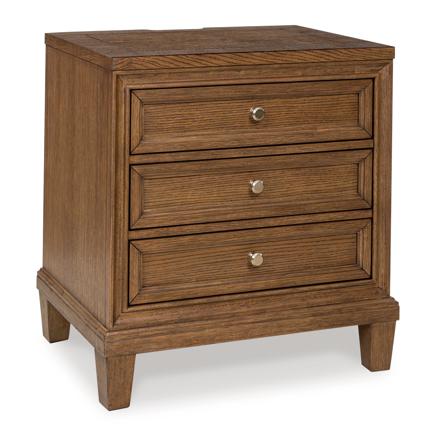 Jorlaina Three Drawer Night Stand
