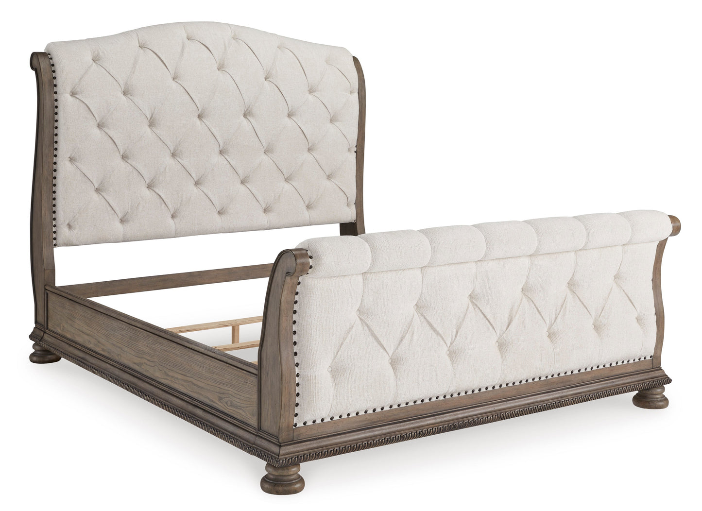 Ardenfield  King Upholstered Sleigh Bed | Ashley Homestore