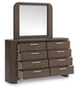 Neo Dresser and Mirror