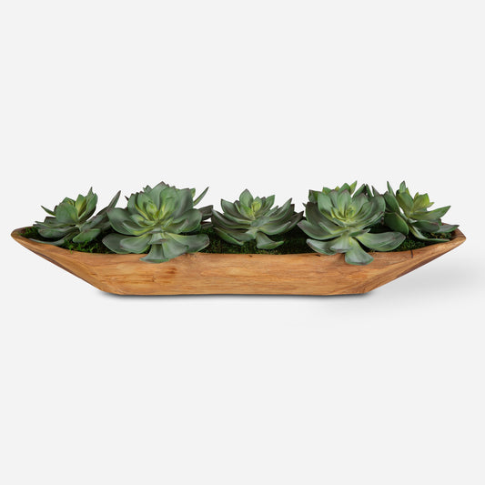 60205-UTT| Yuma Succulent Centerpiece