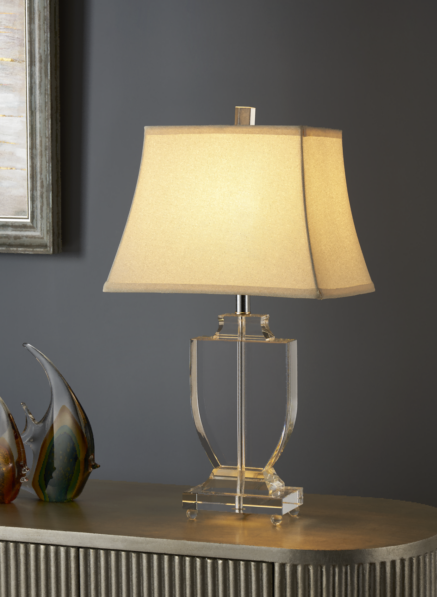 CVABS382R  Noah Table Lamp( Crestview  )