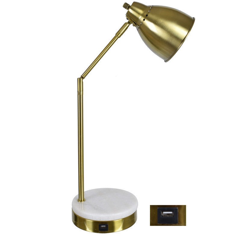 CVAER1606USB  Office Lamp, with metal base( Crestview  )