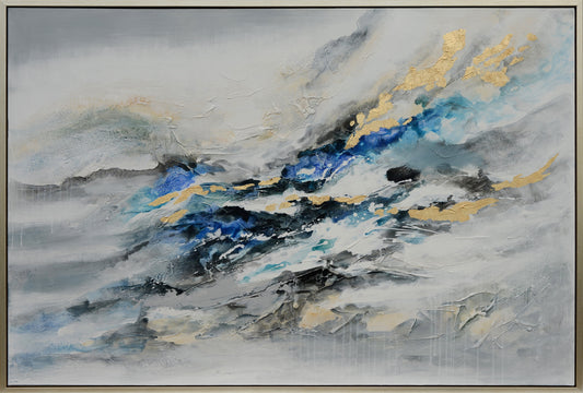 Mist River Handmade Oil Painting