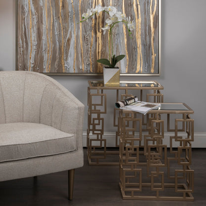 CVFZR3537  Emerson Diamond Grey Oak Sideboard( Crestview  )