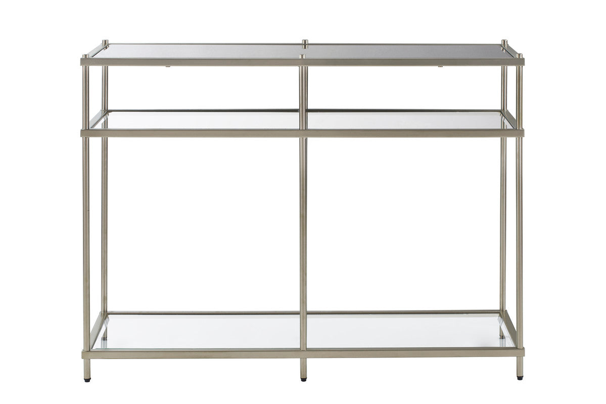 CVFZR5227  Champagne 2 Level Side table( Crestview  )