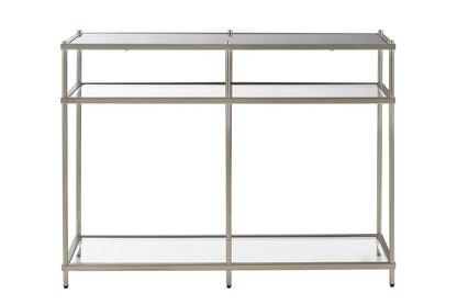 CVFZR5227  Champagne 2 Level Side table( Crestview  )