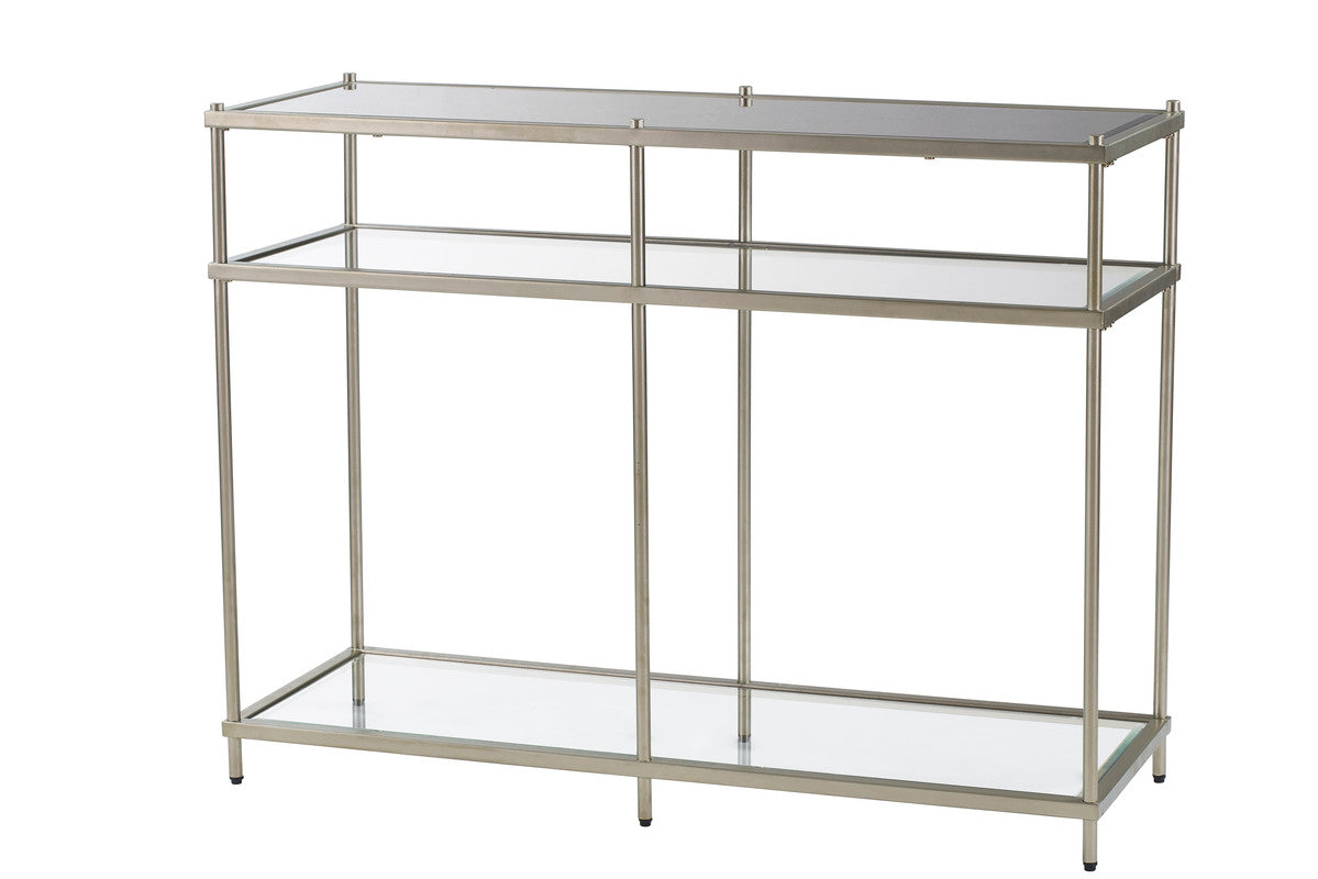 CVFZR5227  Champagne 2 Level Side table( Crestview  )