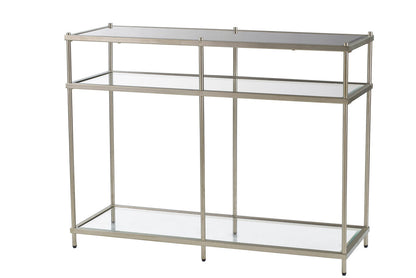 CVFZR5227  Champagne 2 Level Side table( Crestview  )