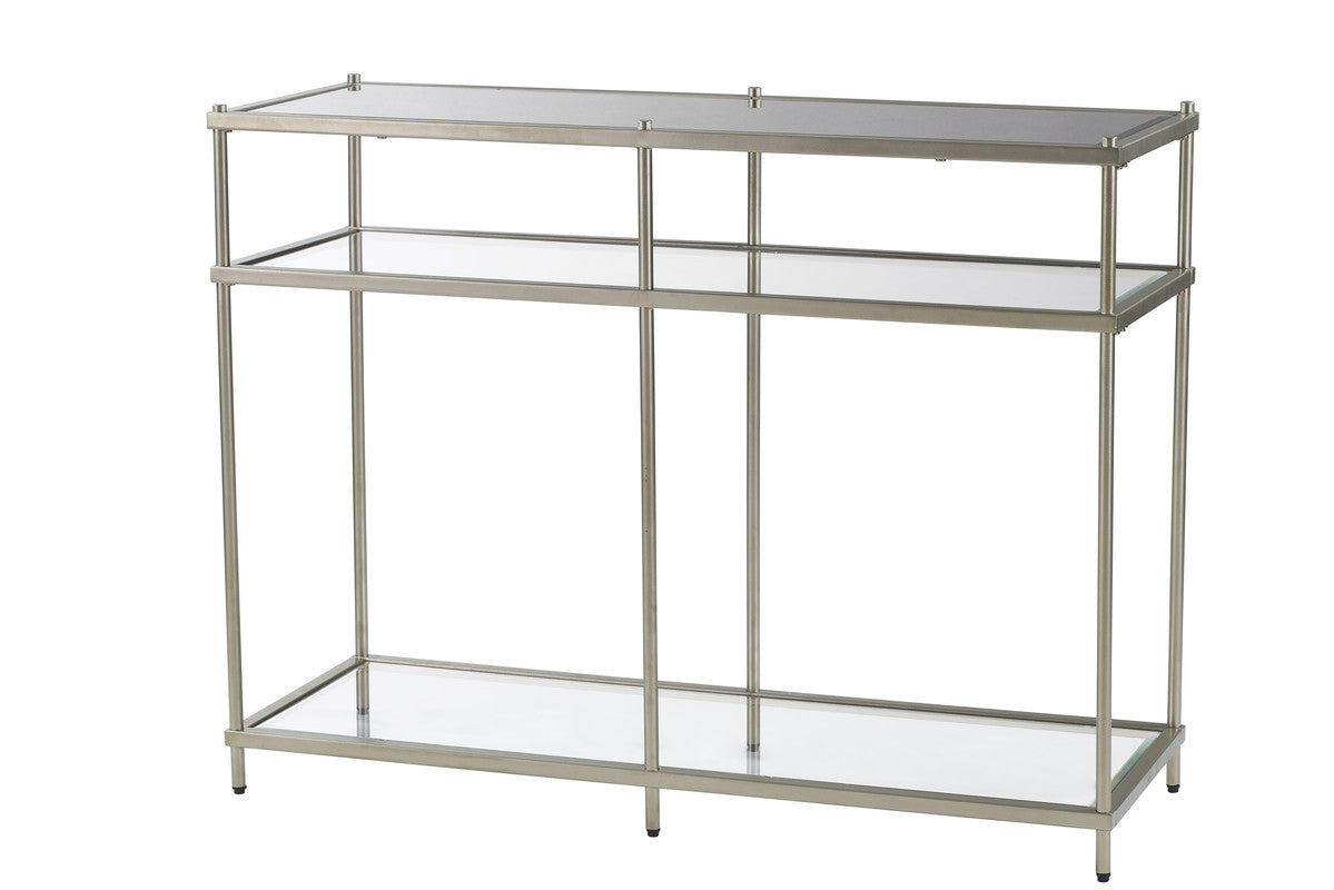 CVFZR5227  Champagne 2 Level Side table( Crestview  )