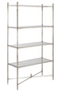 24277-N-UTT | Henzler 86 W x 157 H x 35 D 4 Shelfs Etagere