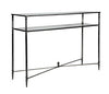 24278-C-UTT |Henzler 114 W x 83 H x 35 D Rectangle Console Table with Mirror Top
