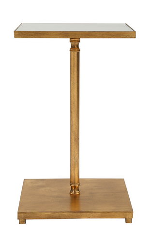 24296-UTT | Henzler Square Accent Table with Mirror Top