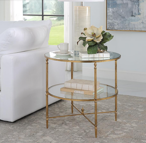 24279-C-UTT |Henzler Round End Table