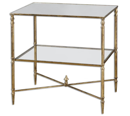 26120-UTT |Henzler 65 W x 66 H x 45 D Rectangle End Table