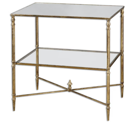 26120-UTT |Henzler 65 W x 66 H x 45 D Rectangle End Table