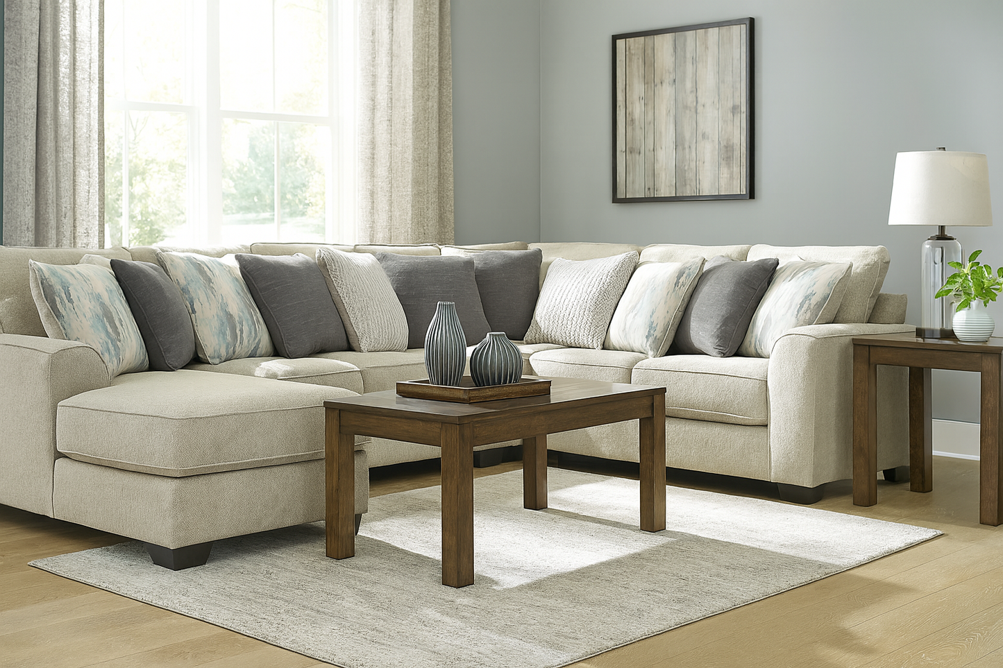 Ardsley 5-Piece Sectional with Chaise |39504S15