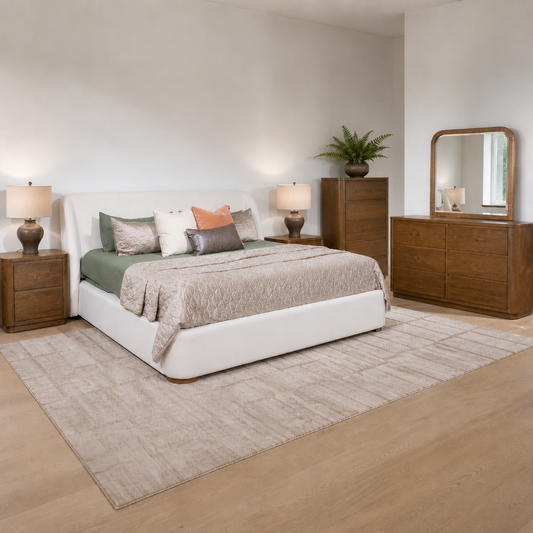 Paloma Fabric Queen Bedroom Set