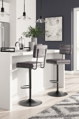 Strumford Bar Height Bar Stool -D119-630