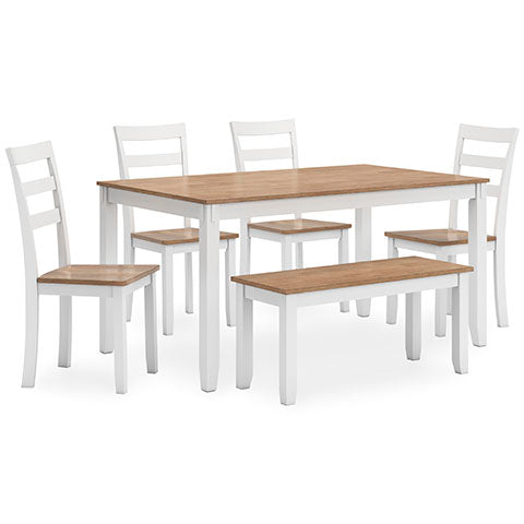 D398-325 Gesthaven Dining Room Table Set (6/CN)