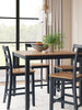 Ashley Homestore | Gesthaven- Counter Height Dining Table and 4 Barstools (Set of 5)