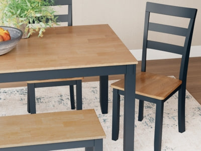 D399-325 Gesthaven Dining Room Table Set (6/CN)