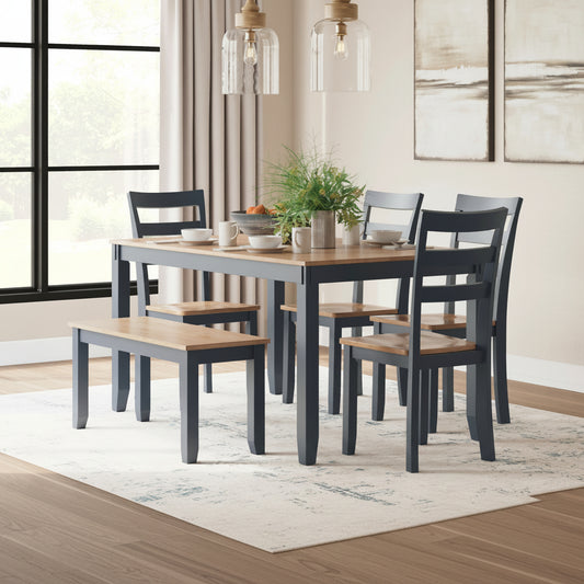 طقم طاولة طعام جستافن D399-325 (6 قطع)