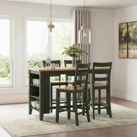 D401-13Set Gesthaven Counter Height Dining Room