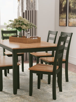 D401-325 Gesthaven Dining Room Table Set (6/CN)