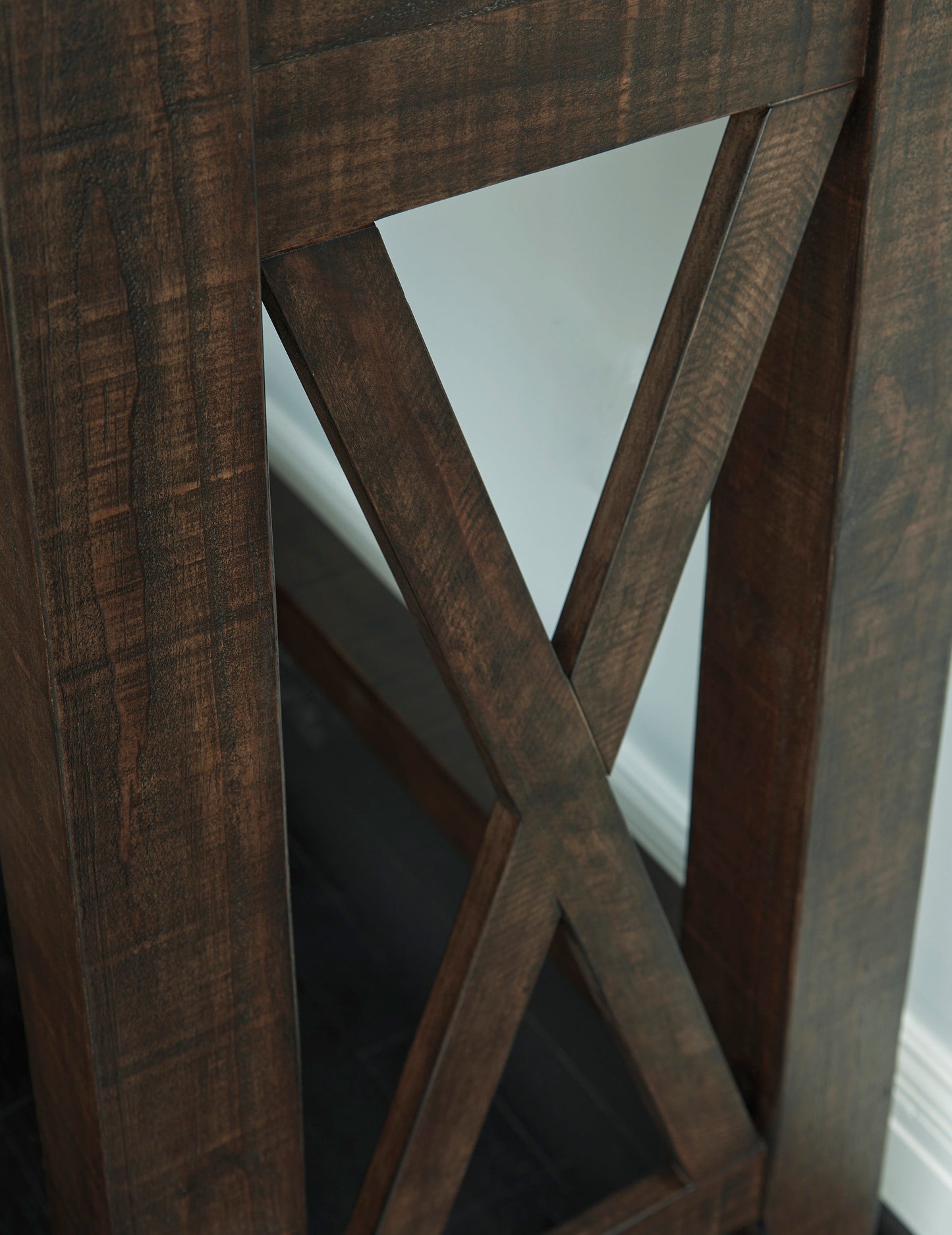 Hallishaw Counter Height Dining Table and 3 Barstools Set