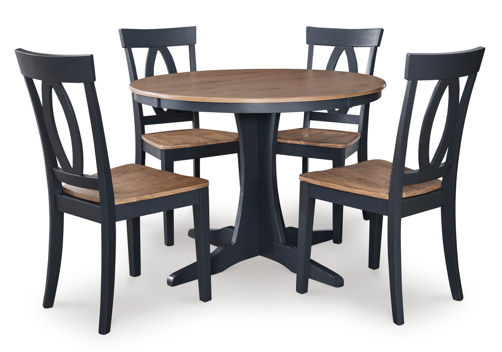 Ashley Homestore | Landocken Round Dining Room Table (set for 4)