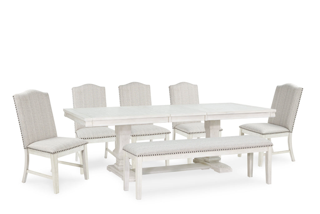 Ashley Homestore | Hestigan Dining Set  6 Chairs W Bench