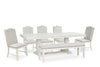 Hestigan Dining Set  5 Chairs W Bench