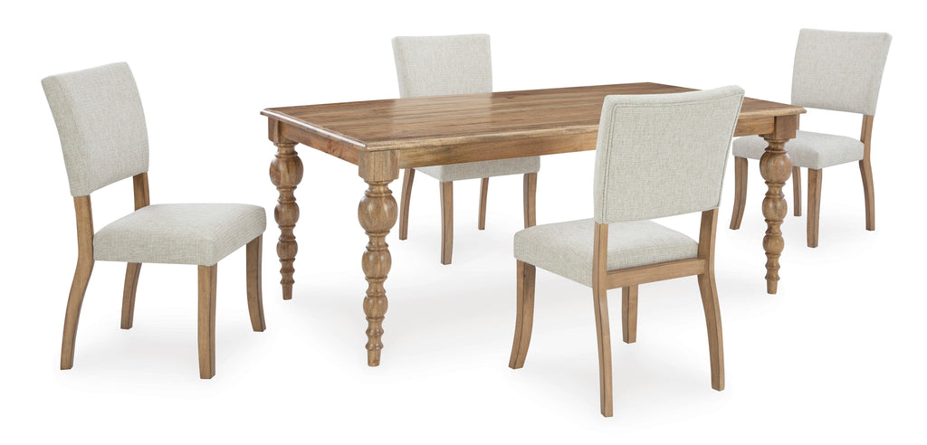 Ashley Homestore | Rybergston Rectangular Dining Room (set for 6)