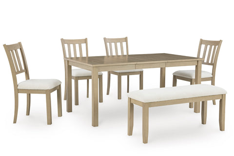 D602-35Set Calmoro RECT Dining Room