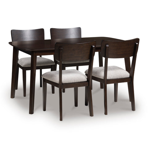 Dantenton Dining Room Table Set (5/CN)
