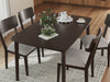 Dantenton Dining Room Table Set (5/CN)