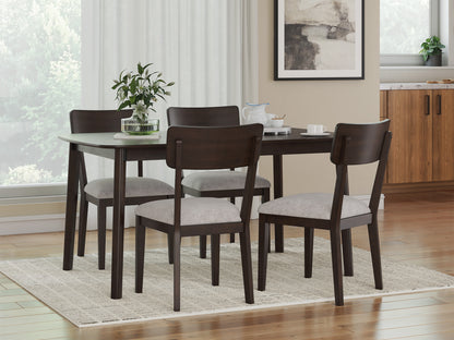Dantenton Dining Room Table Set (5/CN)