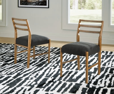 كرسي طعام جانبي من مجموعة Steenlage UPH D735-01