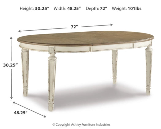 d743 Oval table