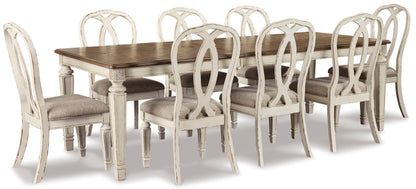 Realyn Dining Set 12 Chair  d743-largeset