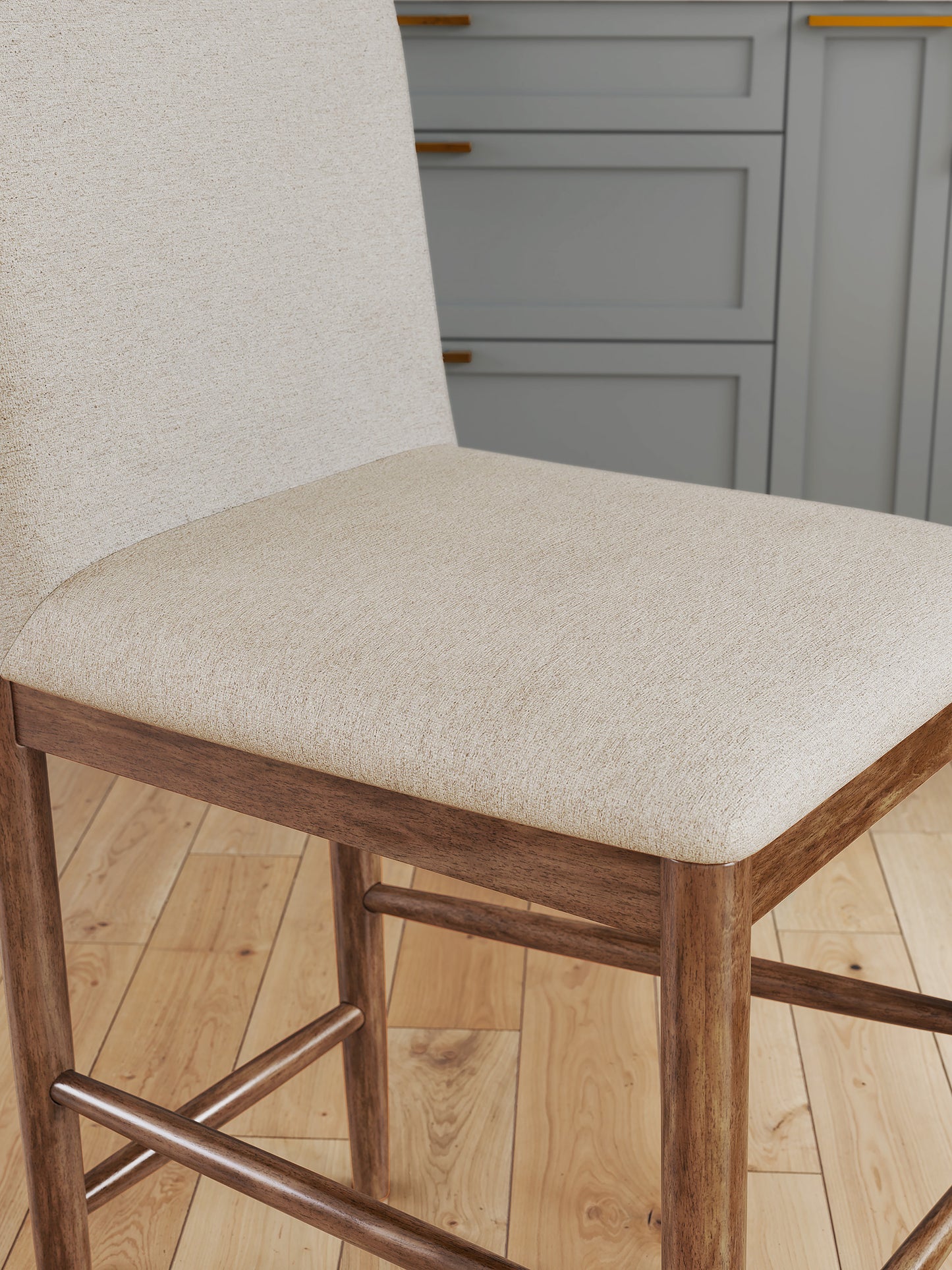 Isanti Upholstered Barstool