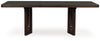 Breckington RECT Dining Room EXT Table