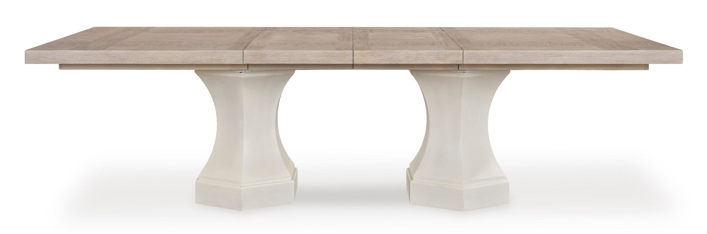 Jorlaina Dining Set 8 Chair