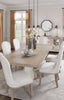 Jorlaina Dining Set 8 Chair