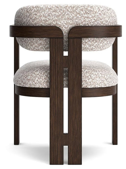Neo Round Dining Room Set With 4 Arm chairs