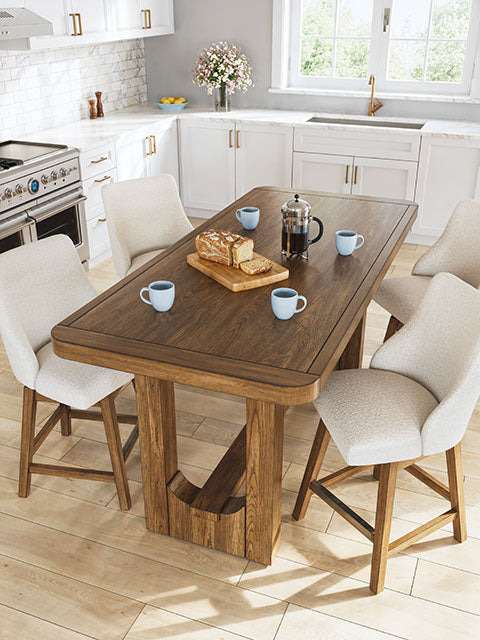 Cabalynn RECT Dining Room Counter Table Set
