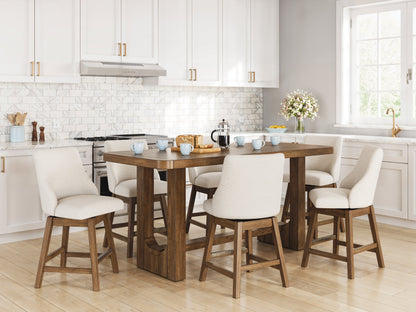 Cabalynn RECT Dining Room Counter Table Set