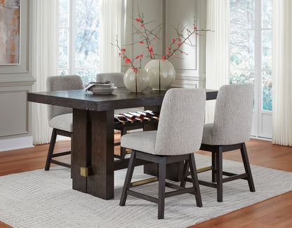 Burkhaus Counter Height Dining Table Set