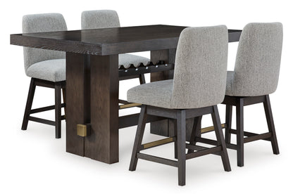 Burkhaus Counter Height Dining Table Set